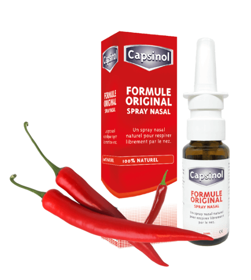 Capsinol Original boîte et flacon